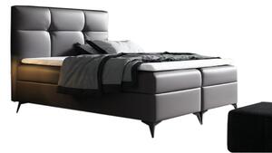 Čalouněná postel boxspring FIGARO + topper, 140x200, madryt 180