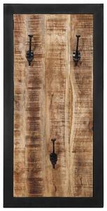 Věšák na kabáty 40x2x80 cm masivní hrubý mangovník