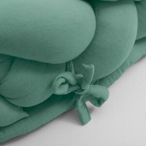 NEW BABY Mušelínová dětská hrací deka zelená Bavlna/Duté vlákno 90cm