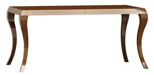 MEBDOM Rustikální jídelní stůl z bukového dřeva 160 (po rozložení. 200) x 76 x 100*