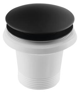 Polysan Vanová výpust 6/4", click-clack, černá mat 71704B