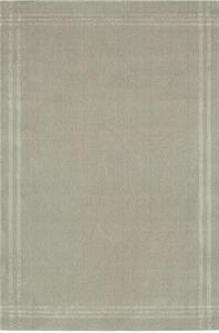 Kusový koberec vlněný Agnella Calisia M Grid Rim Taupe Klasický béžový Rozměr: 160x240 cm