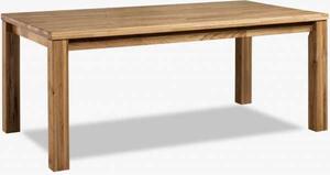 Masivní jídelní stůl dubový, Alexandra 210 x 100