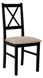 Židle Zefir X, Barva dřeva: černý, Potah: 25x - Paros 2 Mirjan24 5902928112399