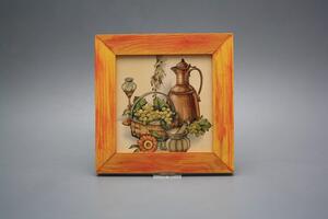 Bohemia Porcelán 1987 Obrázek 20x20cm Italská kuchyně eCMB A