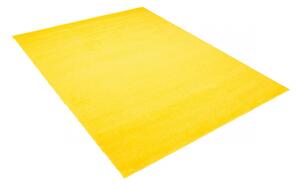 Kusový koberec shaggy Parba žlutý 60x100cm