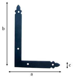 GALBUSERA Kovaný falešný pant model 1772
