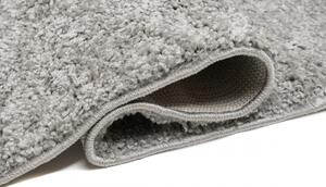 Kusový koberec shaggy Parba šedý 80X150 80x150cm
