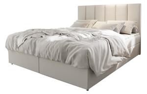 Čalouněná postel boxspring KARDI, 180x200, soft 17 + topper