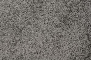 Kusový koberec shaggy Parba tmavě šedý 140x200cm