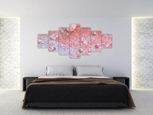 Obraz - Přímořská atmosféra v růžových odstínech (210x100 cm)