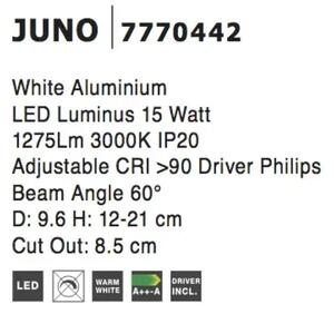 Podhledové svítidlo Juno bílé