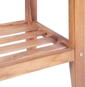 Konferenční stolek - čtvercový - masivní teak | 40x40x50 cm