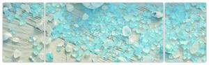 Obraz - Přímořská atmosféra v tyrkysových odstínech (170x50 cm)