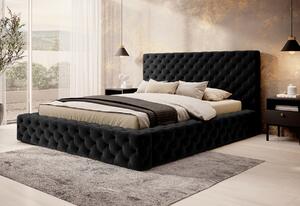 Čalouněná postel PRINCCE + rošt, 140x200, sola 18