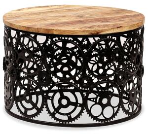 Konferenční stolek z masivního mangovníkového dřeva | 60x40 cm