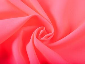 Dekorační jednobarevná látka Rongo RG-046 Neonově růžová - šířka 150 cm