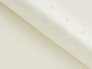 Biante Dekorační povlak na polštář TF-017 Obdélníčky - lesklý smetanový 30 x 50 cm