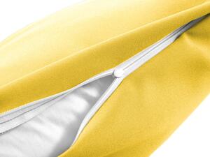 Biante Dekorační povlak na polštář Rongo RG-050 Světle žlutý 40 x 40 cm
