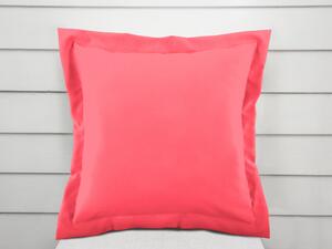 Biante Dekorační povlak na polštář s lemem Rongo RG-046 Neonově růžový 30 x 50 cm