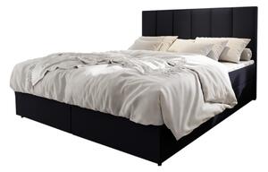 Čalouněná postel boxspring MERIL, 160x200, soft 11 + topper