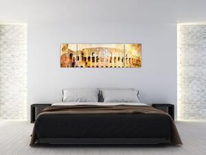 Obraz - Digitální malba, koloseum, Řím, Itálie (170x50 cm)