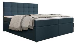 Čalouněná postel boxspring SALMA + topper, 180x200, inari 87