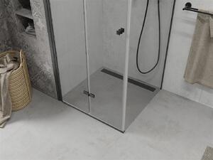 Mexen Lima sprchový kout 110x110 cm, průhledná, černá, 856-110-110-70-00