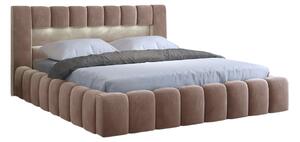 Čalouněná postel LAMICA + matrace, 180x200, monolith 09