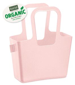 TASCHE plážová taška, zásobník, stojan na časopisy a noviny a na hračky Organic KOZIOL (barva-organic růžová)
