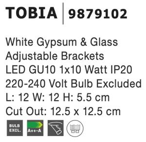 Podhledové svítidlo Tobia 4 bílé