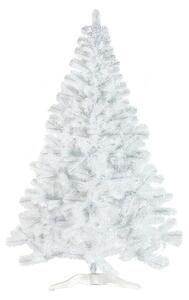 Umělý vánoční stromek bílý výška 150 cm