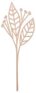 Dřevěné vyřezávané dekorativní listy do vázy Tvar: #1