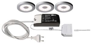 IMPR 620008 Deko-Light nábytkové přisazené svítidlo Paty kulaté 3ks sada 220-240V AC/50-60Hz 2,50 W 3000 K 185 lm stříbrnášedá RAL 7001 - LIGHT IMPRESSIONS