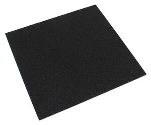 Gumová podložka pod pračku 60 x 60 x 1,5 cm, černá