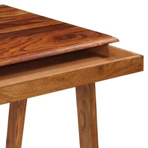 Psací stůl - masivní sheeshamové dřevo | 118x50x76 cm