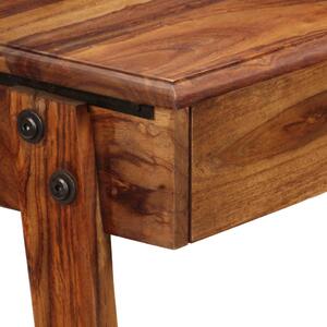 Psací stůl - masivní sheeshamové dřevo | 118x50x76 cm