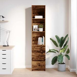 Vysoká deska Old Wood 37,5x35x180 cm Dřevěná konstrukce