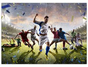 Skleněný obraz - Fotbal (70x50 cm)