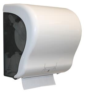 Mechanický podavač ručníků v rolích Maxi Merida Lux Cut, bílá