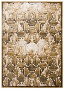 Makro Abra Moderní kusový koberec 70912/24326 TANGO béžový Rozměr: 140x190 cm