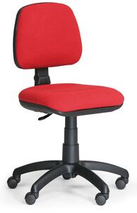 Pracovní židle Milano bez područek, červená