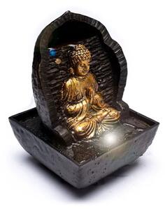 Fontánka s meditujícím Budhou 30x20cm
