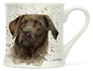 Dům Vánoc Porcelánový hrnek Hnědý labrador 250 ml