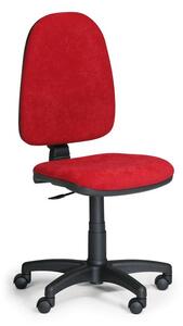 Pracovní židle Torino bez područek, červená