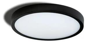 LED stropní svítidlo Malta R 18 4000K černé