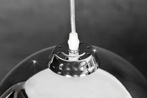 Závěsná lampa CASSIOPEA- stříbrná