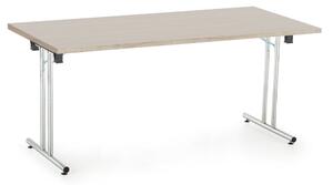Skládací stůl Impress 160 x 80 cm, dub sonoma