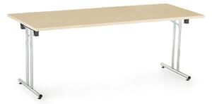 Skládací stůl Impress 180 x 80 cm, javor