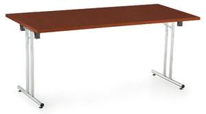 Skládací stůl Impress 160 x 80 cm, tmavý ořech